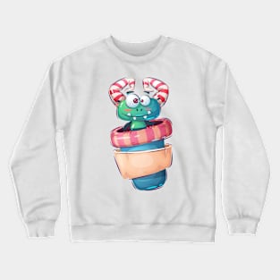 Funny Baby Dragon Cartoon Crewneck Sweatshirt